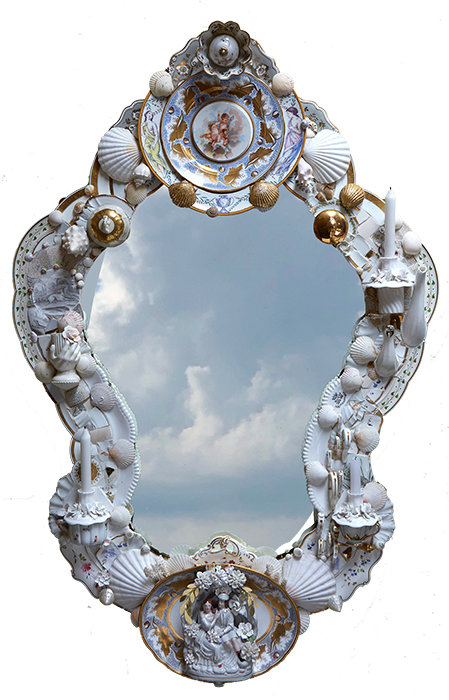  Mirror mosaic - LOVE